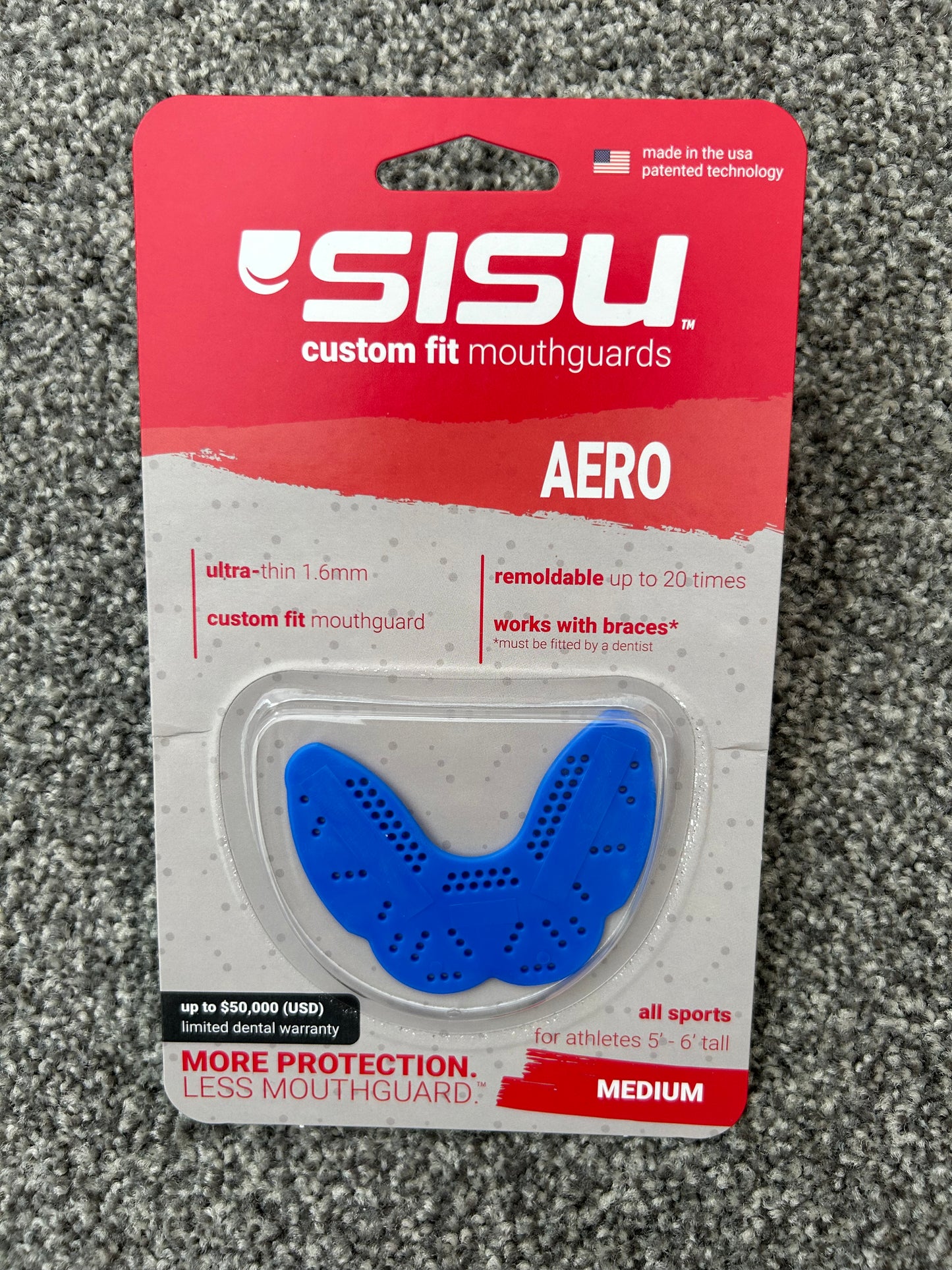 SISU Aero Mouthguard - Medium