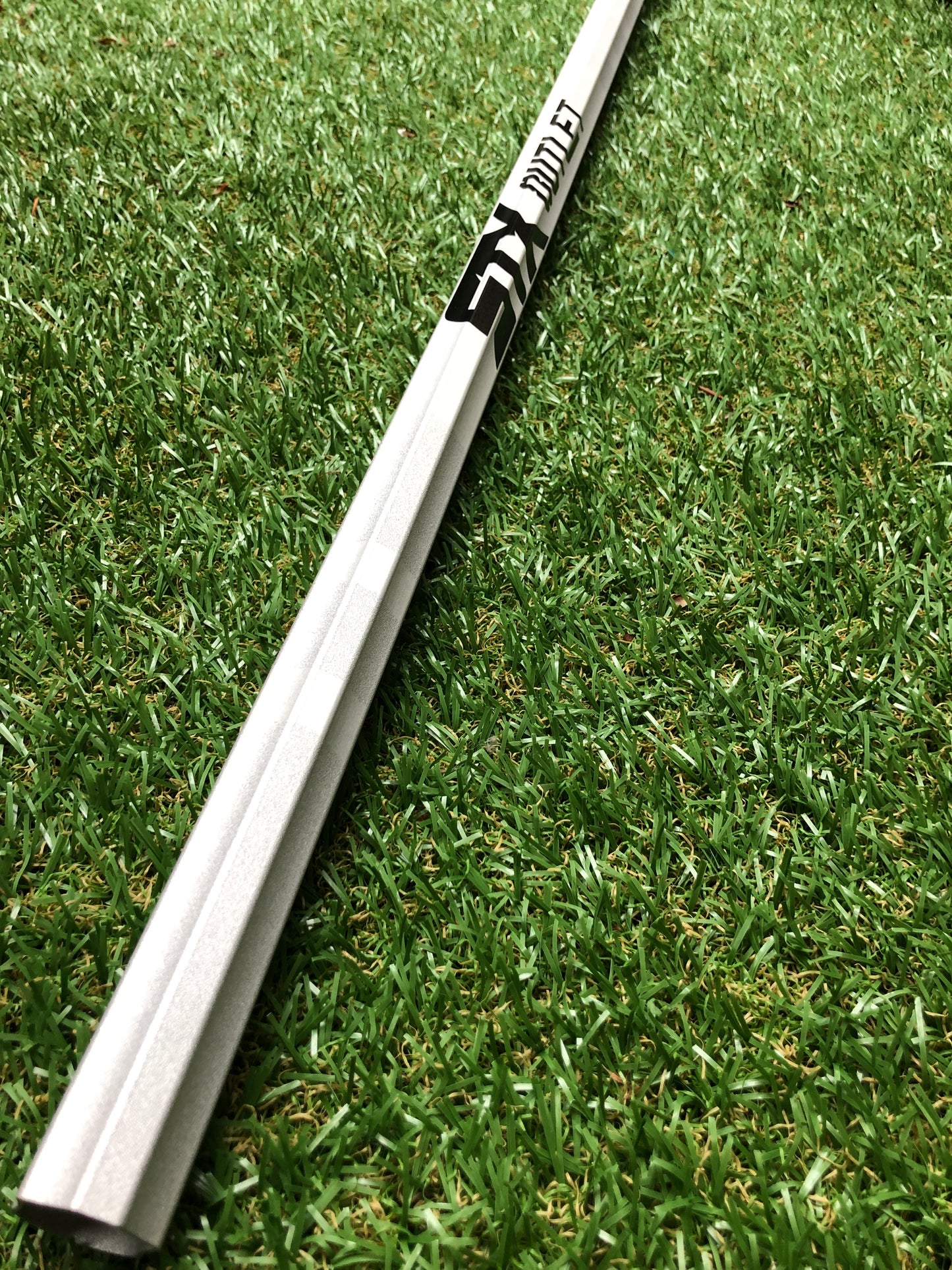 STX Eclipse 2 Lacrosse Goalie Complete Stick. White Head with White Strings, STX Outlet Shaft