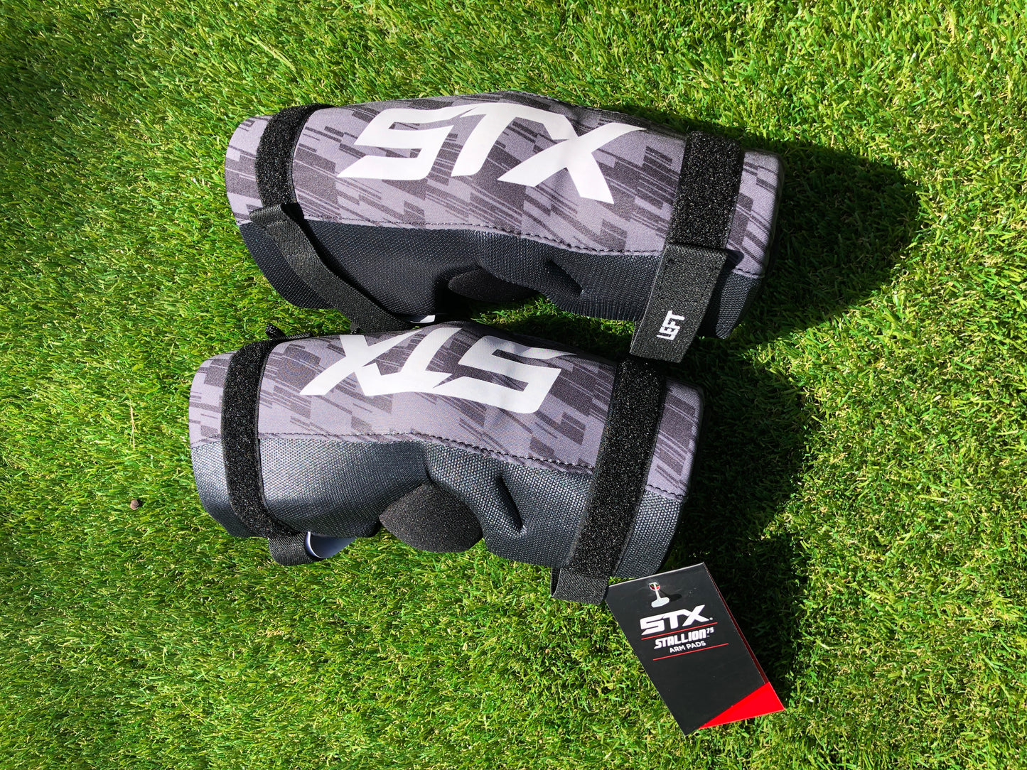 STX Stallion 75 Men's Lacrosse Field Arm Pads (2024 Version)