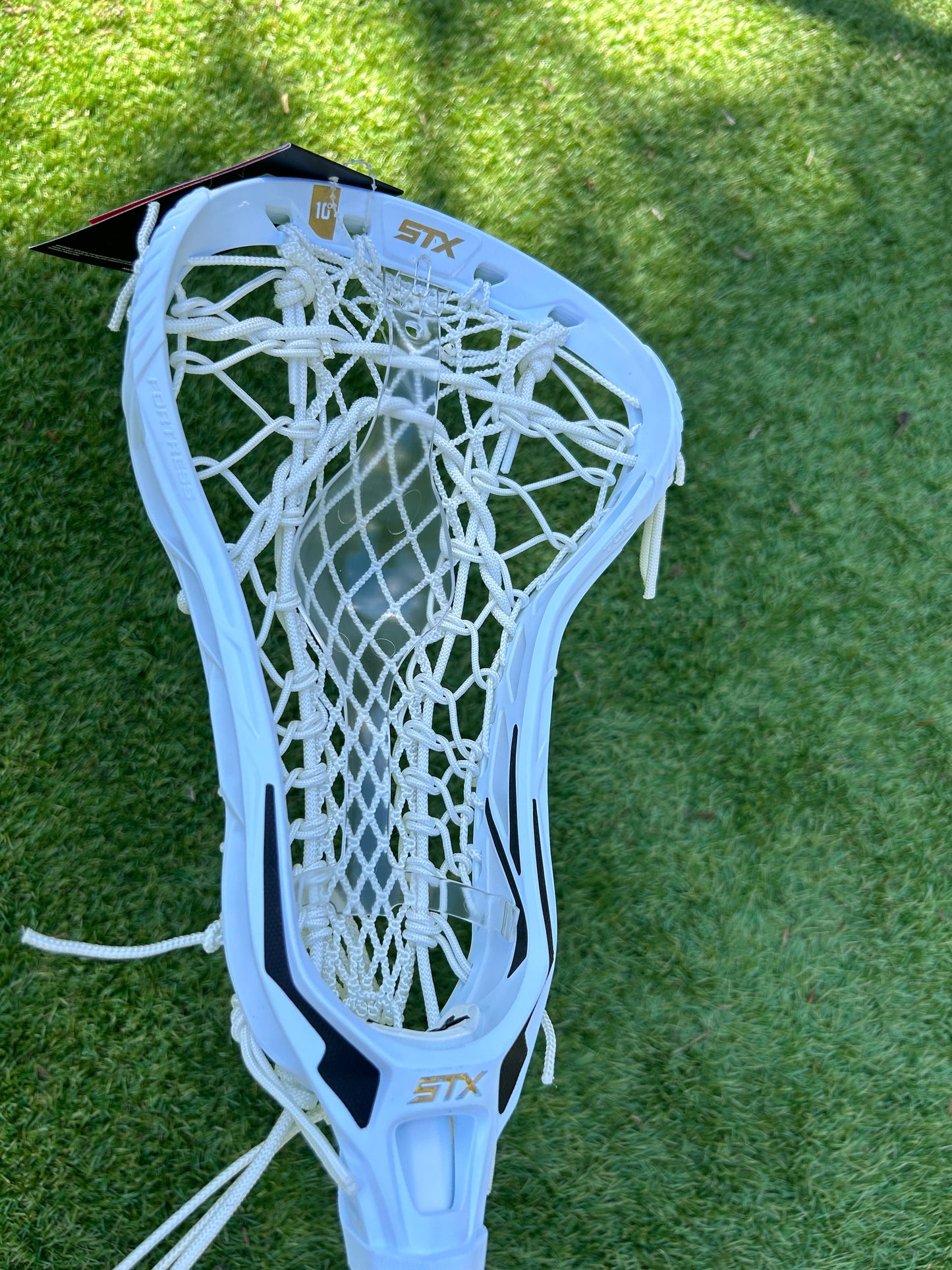 STX Fortress 700 with Crux Mesh Pro -  Elite Women's Defence Lacrosse Stick