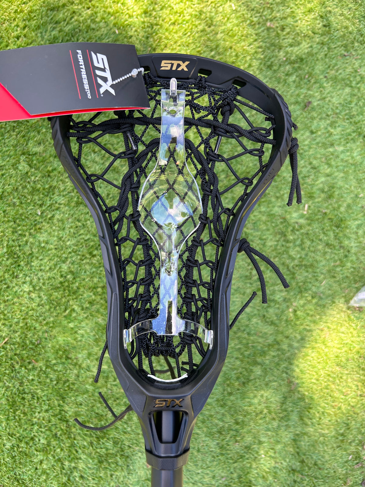 STX ラクロススティック ブラックヘッドカバー付き | ヤマダウェブコム