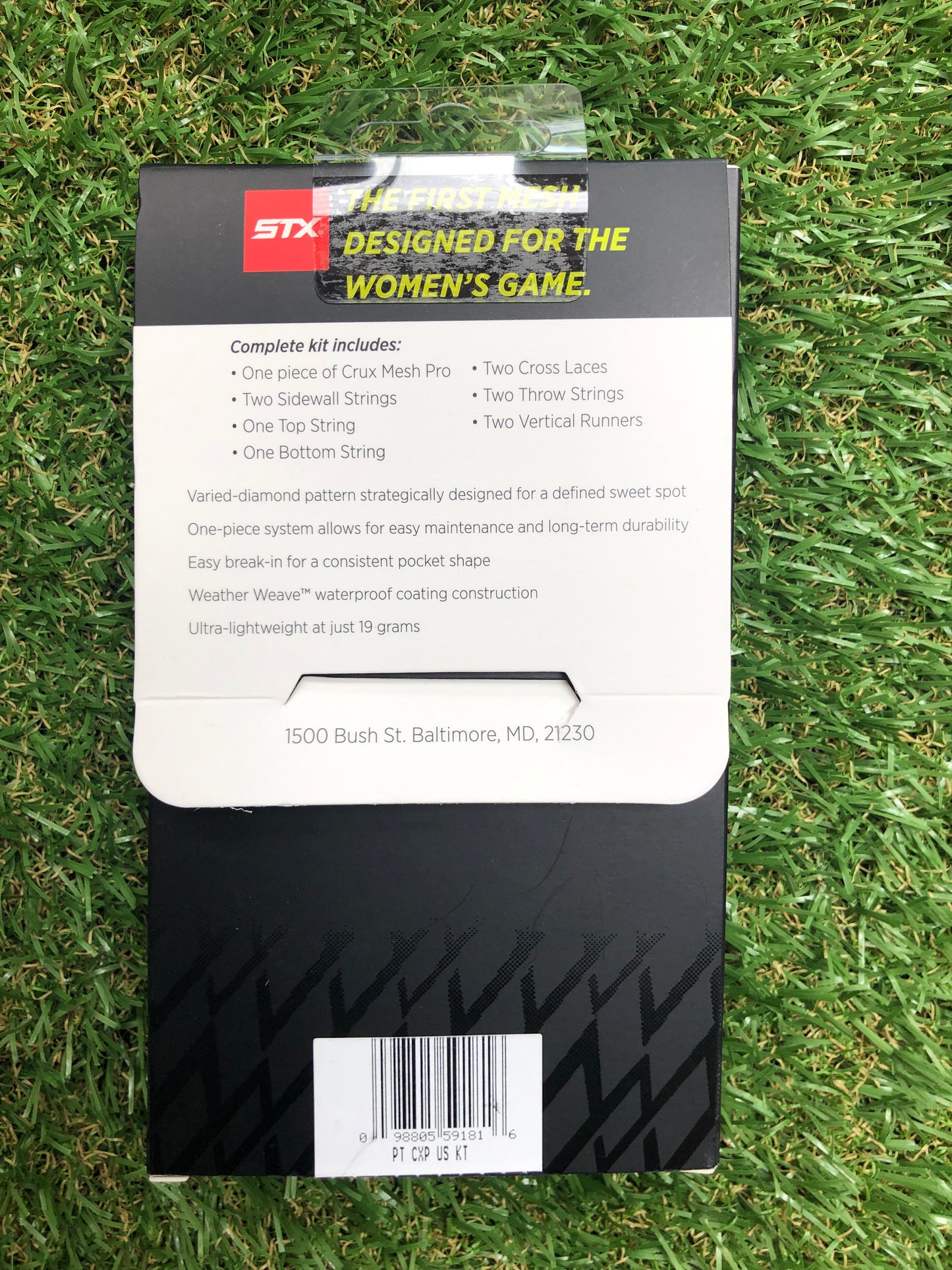 STX Crux Mesh Pro Women's Complete Stringing Kit