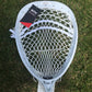STX Eclipse 2 Lacrosse Goalie Complete Stick. White Head with White Strings, STX Outlet Shaft